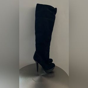 Steve Madden Calgarry Over The Knee Suede Boots